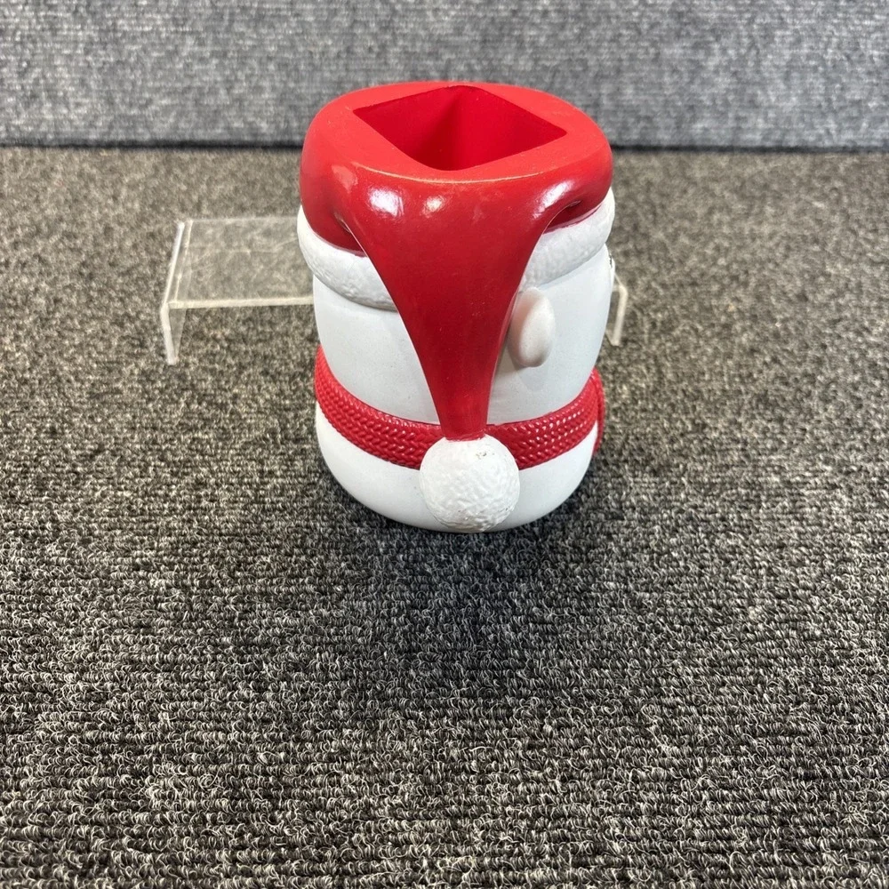 Bath & Body Works~Christmas Holiday Santa Polar Bear~Gentle Foaming Soap Holder